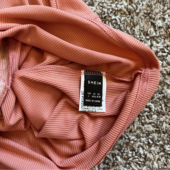 Shein Color Block Ribbed Tank - Picture 5 of 5